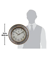 Infinity Instruments Round Wall Clock