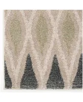 Closeout! Orian Riverstone Laveen Cloud Gray 5'3" x 7'6" Area Rug