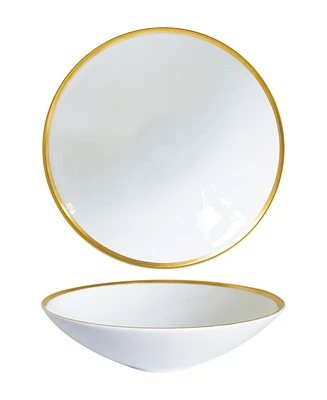 Twig New York Golden Edge Soup/Pasta Bowls - Set of 2