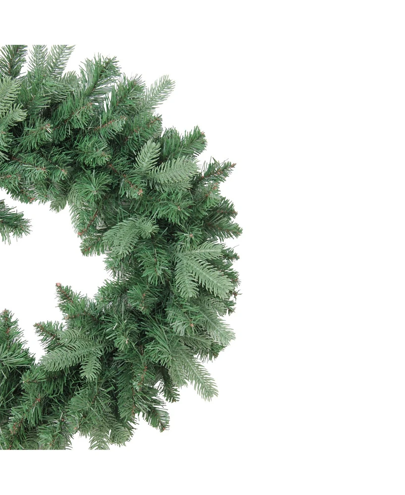 Northlight 24" Coniferous Mixed Pine Artificial Christmas Wreath - Unlit