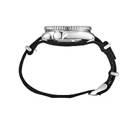 Limited Edition Seiko Men's Automatic 5 Sports Black Nylon Strap Watch 42.5mm, Created for Macy's