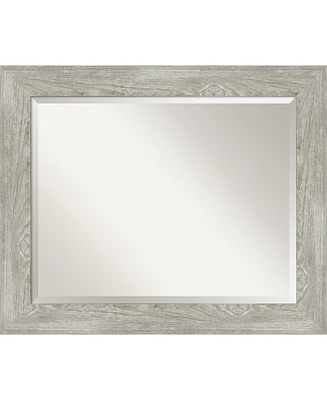 Amanti Art Dove Framed Bathroom Vanity Wall Mirror, 33.88" x 27.88"