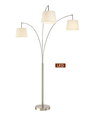 Artiva Usa Palumbo 84" Led Arched Floor Lamp with Dimmer