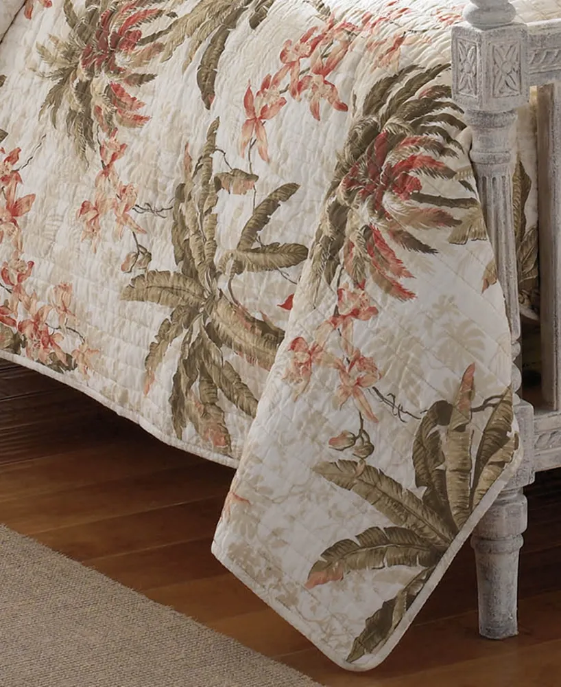 Closeout! Tommy Bahama Home Bonny Cove Reversible 2-Pc. Quilt Set, Twin