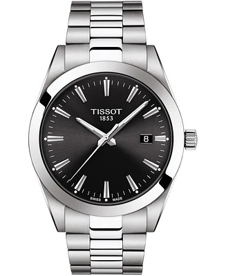 Tissot Men's Swiss T-Classic Gentleman Stainless Steel Bracelet Watch 40mm