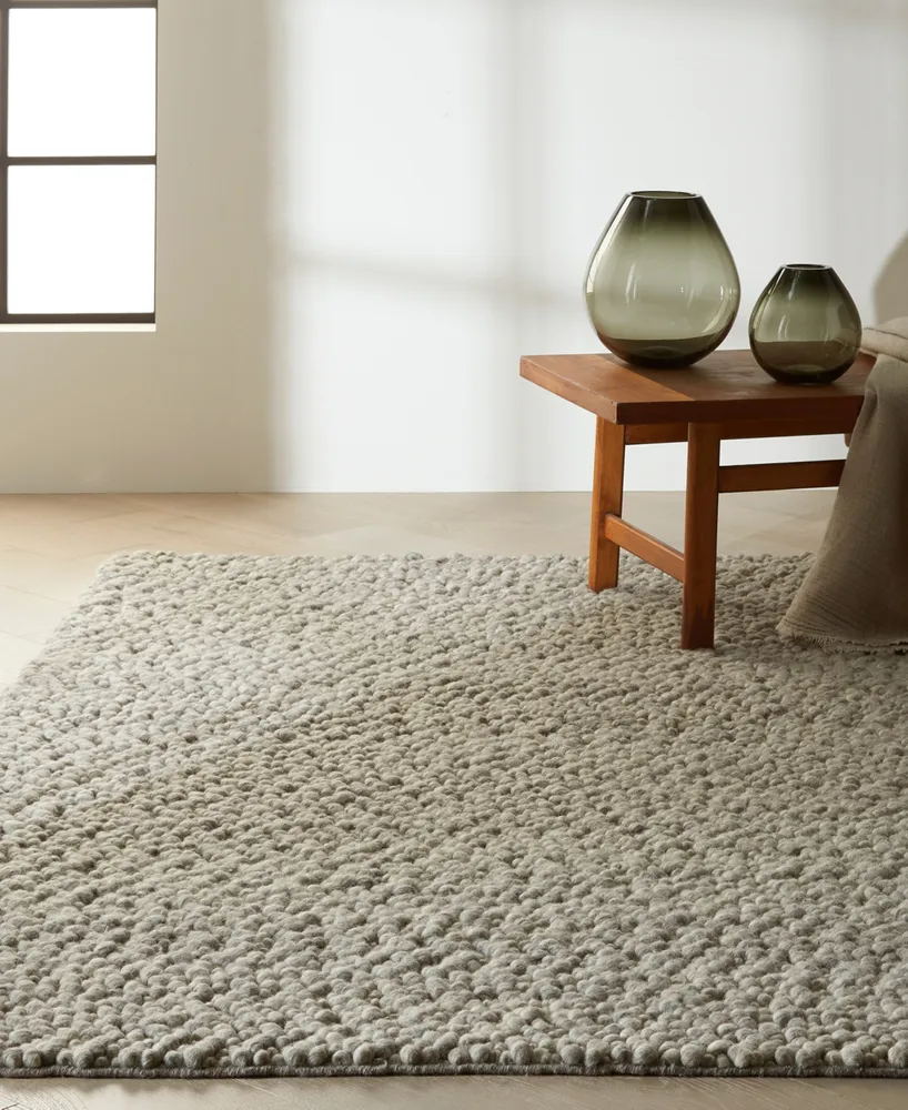 Calvin Klein CK940 Riverstone Ivory 8' x 10' Area Rug