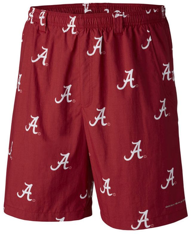 Columbia Men's Alabama Crimson Tide Backcast Printed Short