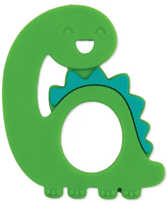 Bumkins Silicone Teether: Dinosaur
