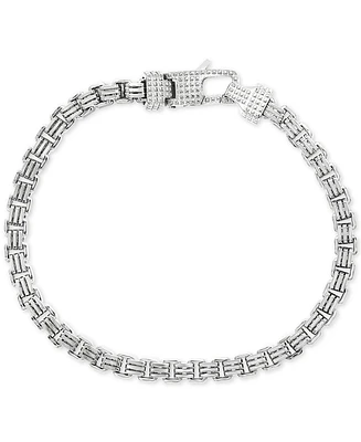 Effy Men's Box Link Chain Bracelet in Sterling Silver