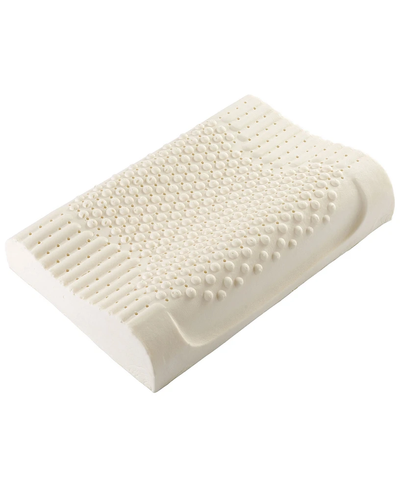 Cheer Collection Latex Pillow, Contour