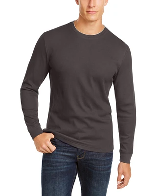 Club Room Men's Thermal Crewneck Shirt