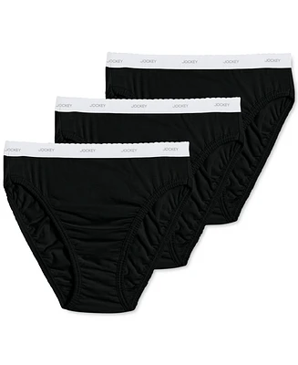 Jockey Classics French Cut Underwear 3 Pack 9480, 9481, Extended Sizes