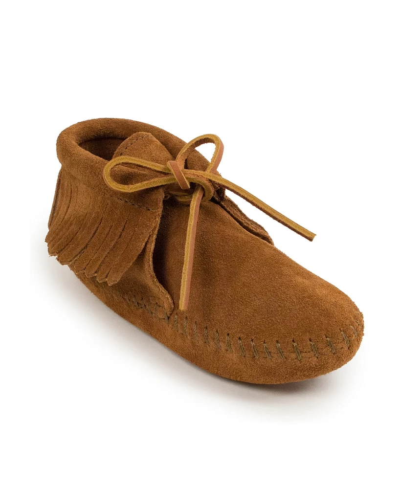 Minnetonka Little Girls Classic Fringe Soft Sole Boot