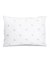 Calvin Klein Monogram Logo Density Collection Cotton Pillow