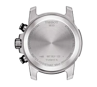 Tissot Men's Swiss T-Sport Supersport Chrono Brown Leather Strap Watch 46mm