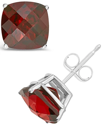 Garnet (5-3/8 ct. t.w.) Stud Earrings in Sterling Silver