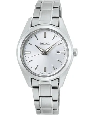 Seiko Women's Essentials Stainless Steel Bracelet Watch 29.8mm
