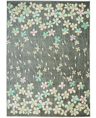 Long Street Looms Peace PEA04 4' x 6' Area Rug