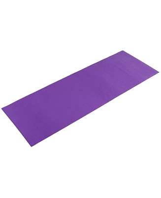 Sunny Health & Fitness Durable Tear-Resistant Yoga Mat, Blue