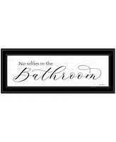 Trendy Decor 4u No Selfies In The Bathroom By Lori Deiter Ready To Hang Framed Print Collection