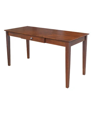 International Concepts Writing Desk with Drawer