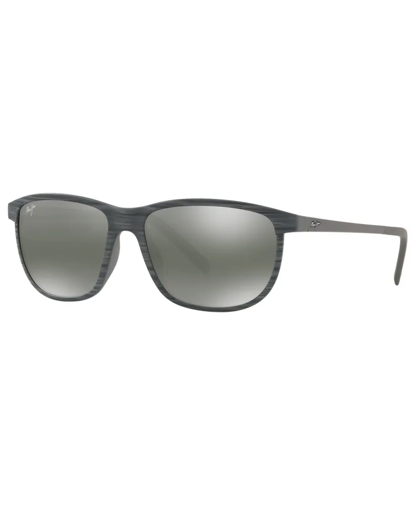 Maui Jim Unisex Dragon's Teeth Polarized Sunglasses, MJ000608