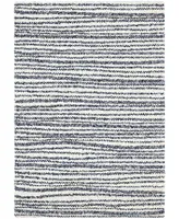 Closeout! Orian Cotton Tail Knitted All Over Neutral 6'7" x 9'6" Area Rug