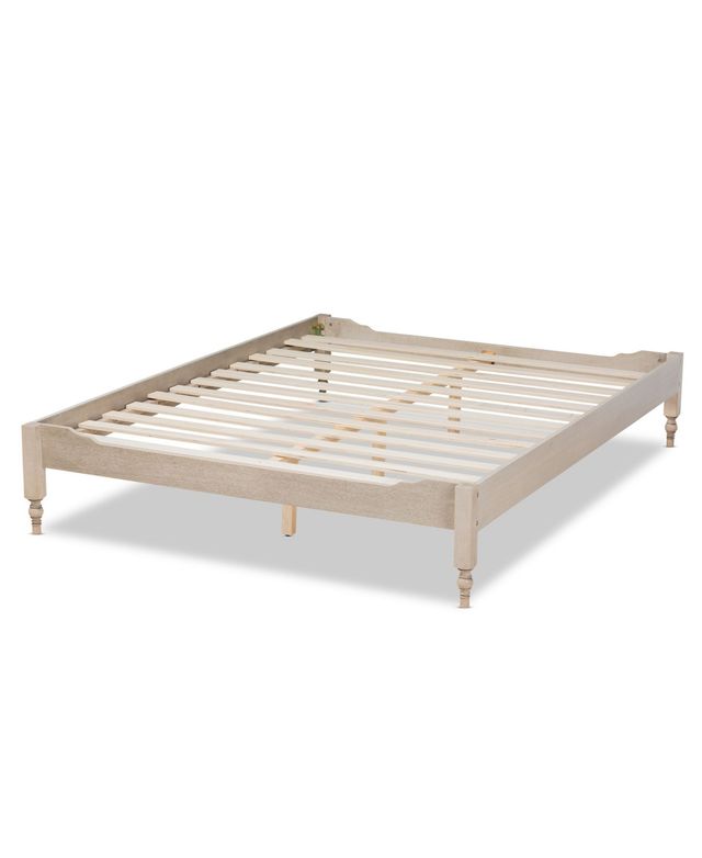 Furniture Laure French Bohemian Full Size Bed Frame