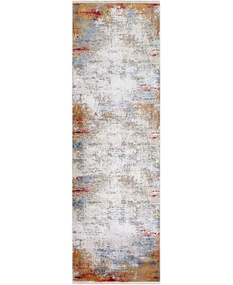 Surya Solar Sor-2303 Copper 3' x 9'10" Runner Area Rug