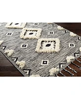 Closeout! Livabliss Apache Apa- Black 3' x 5' Area Rug