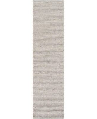 Surya Kindred Kdd-3001 Silver 2' x 8' Runner Area Rug