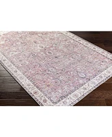 Livabliss Iris Irs-2305 Burgundy 2'6" x 7'6" Runner Area Rug