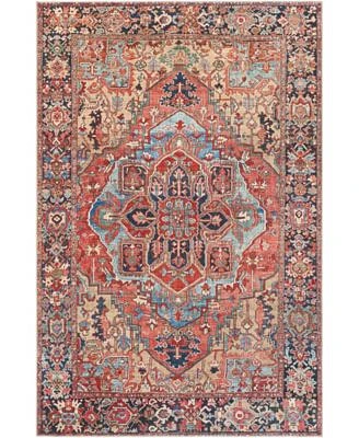 Livabliss Iris Irs 2310 Red Area Rug Collection