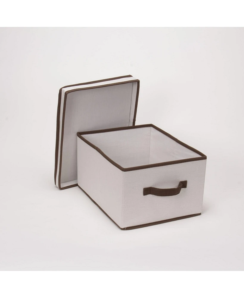 Household Essentials Canvas Large Storage Box