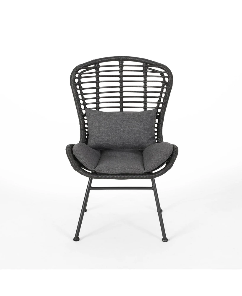 Noble House La Habra Outdoor Club Chairs