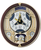 Seiko Melodies in Motion Wood-Tone Wall Clock