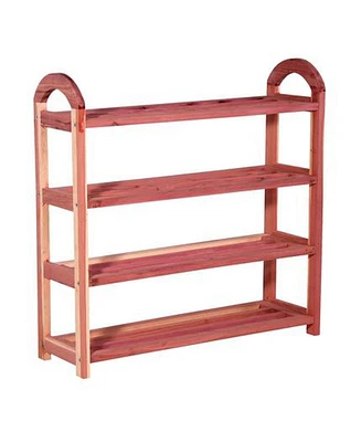 Cedar Shoe Rack