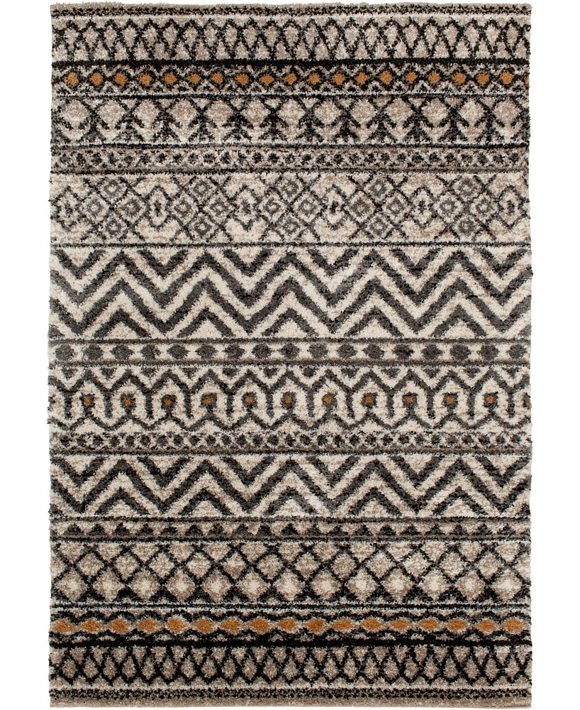 Closeout! Northern Weavers Austin Nicole Cream 5' x 7'3" Area Rug
