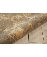 Nourison Home Silken Allure Slk11 Moss Rug