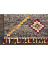 Closeout! Nourison Home Nomad NMD04 Aqua 8'10" x 12' Area Rug