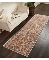 Closeout! Nourison Home Lagos LAG05 Multi 2'3" x 7'6" Runner Rug