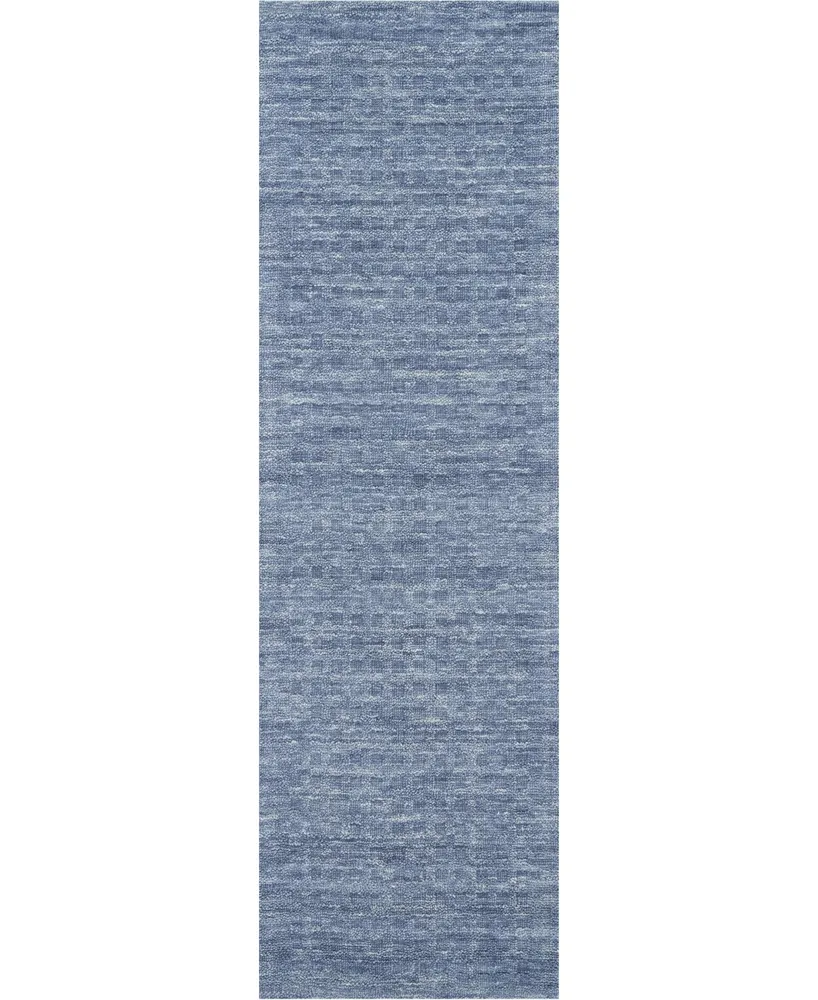 Nourison Home Marana MNN01 Navy 2'3" x 8' Runner Rug