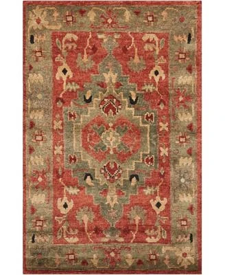 Nourison Home Tahoe Ta01 Rust Rug