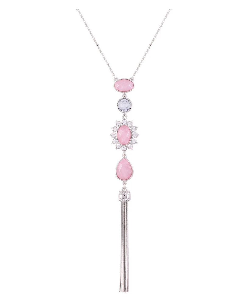 T Tahari Spring Romance Y Necklace