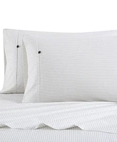 Nautica Buoy Line Cotton Percale 4-Piece Sheet Set