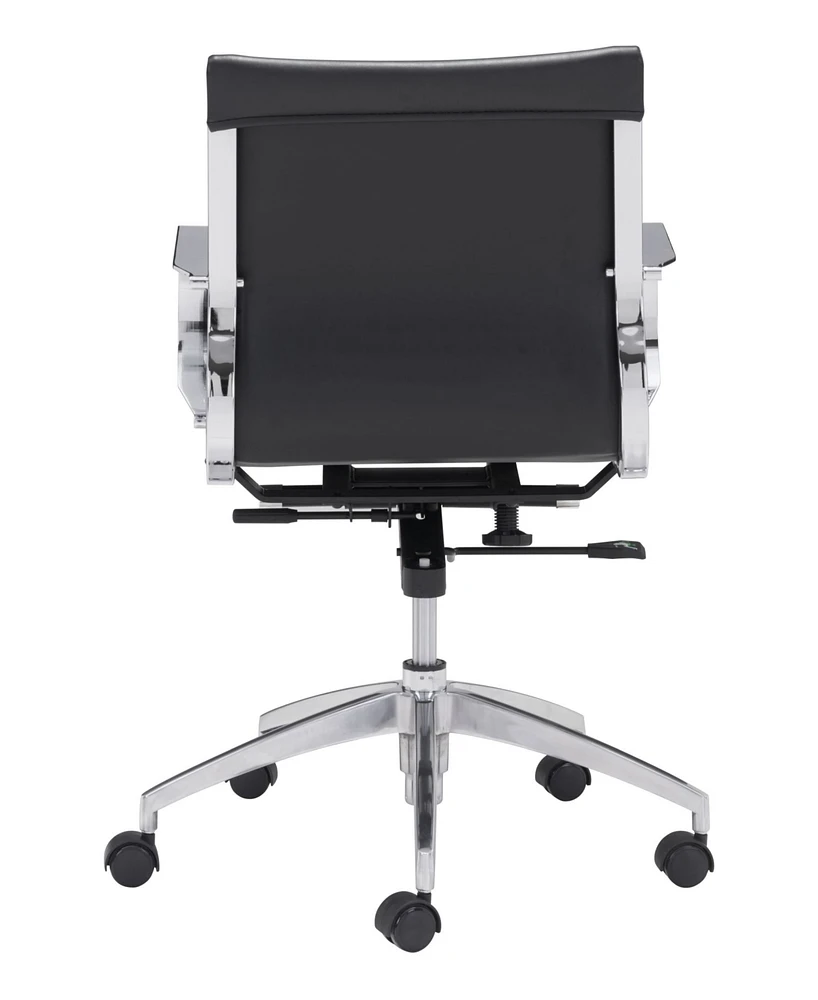 Zuo Glider Low Back Office Chair