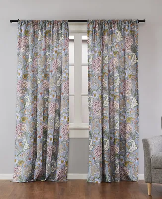 Levtex Angelica Spring Jacobean Floral 2-Pc. Drape Panel Set