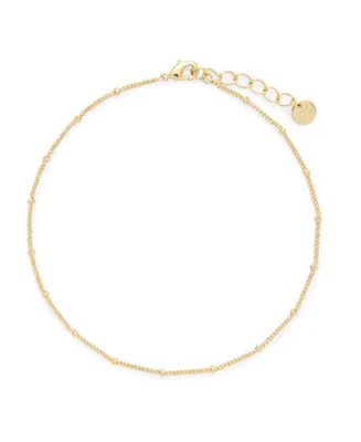 brook & york 14K Gold Plated Madeline Anklet