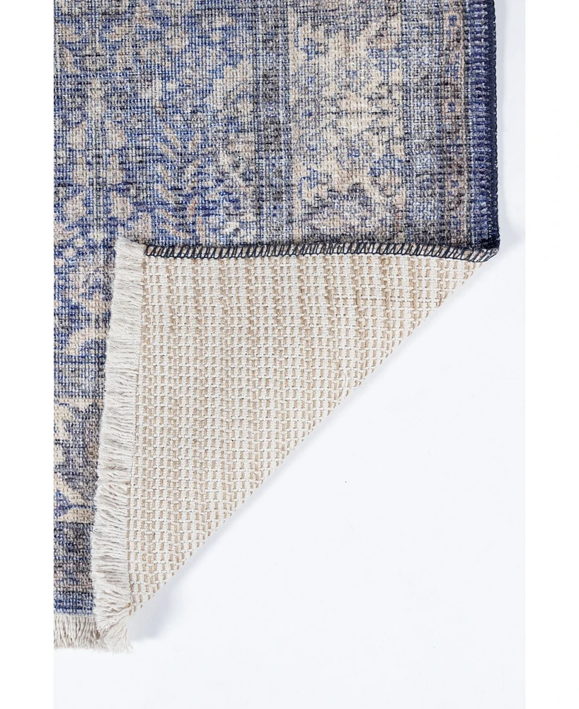 Momeni Helena Hel-4 Blue 3' x 5' Area Rug