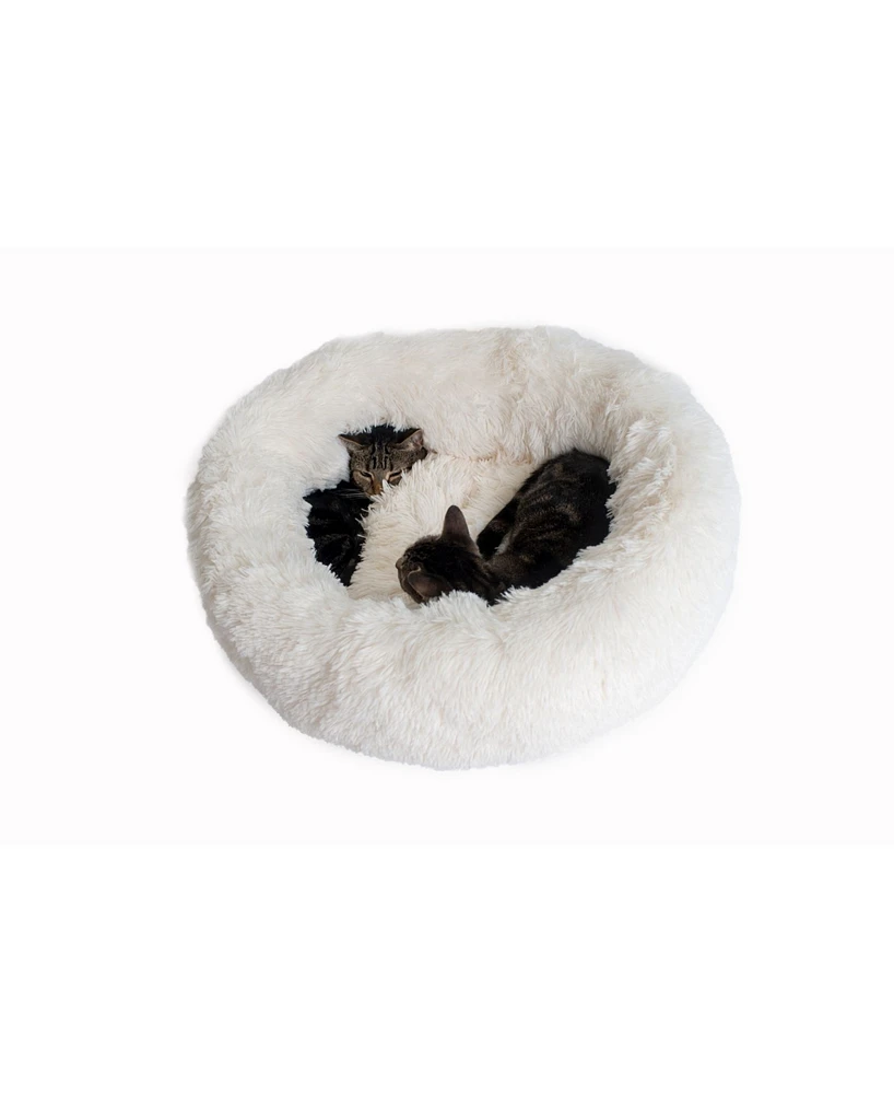 Armarkat Cuddle Bed C70NBS-m, Ultra Plush And Soft Warming Donut Pet Bed